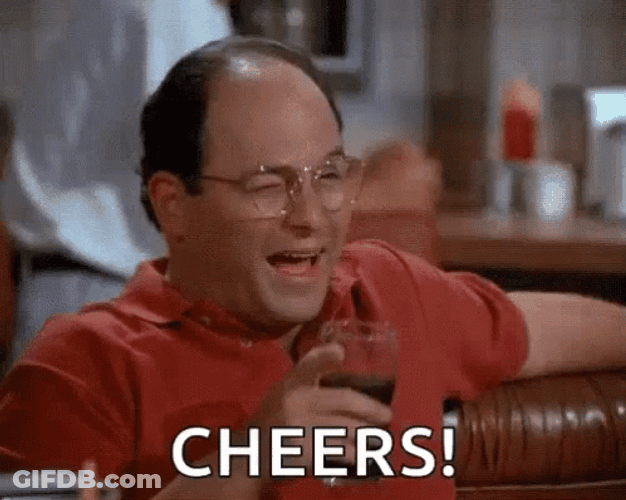 George Costanza Cheers GIF