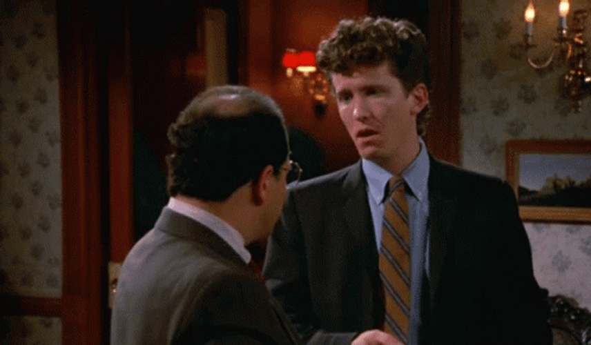 George Costanza Double Dipping Seinfeld GIF