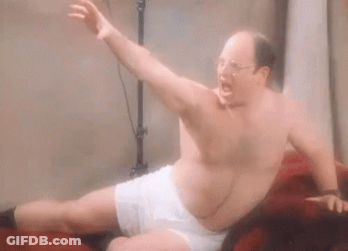 George Costanza Funny Pictorial GIF