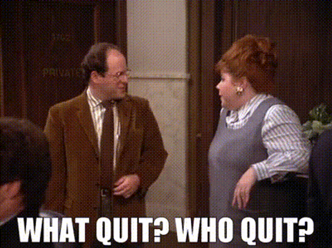 George Costanza Jason Alexander Who Quit GIF