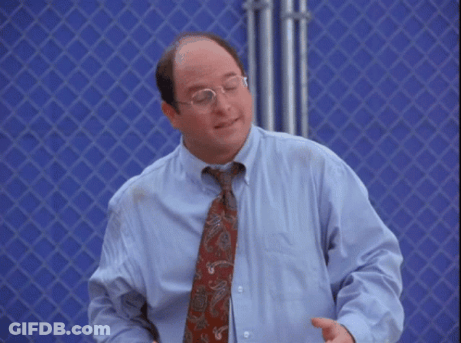 George Costanza Not Complicated Seinfeld GIF