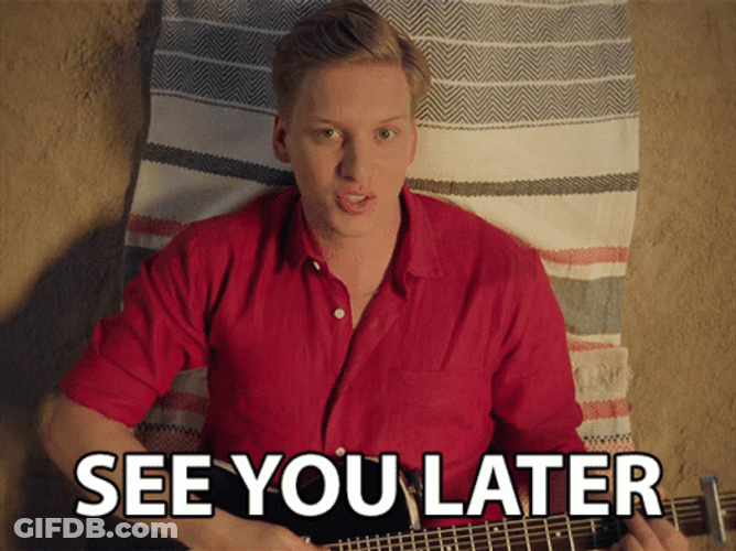 George Ezra Singing See You Later GIF