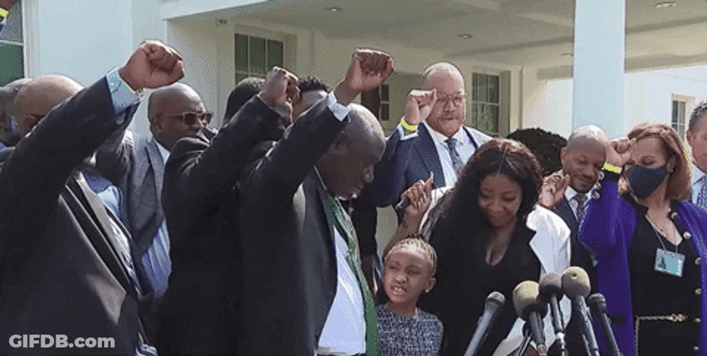 George Floyd Family Say His Name GIF
