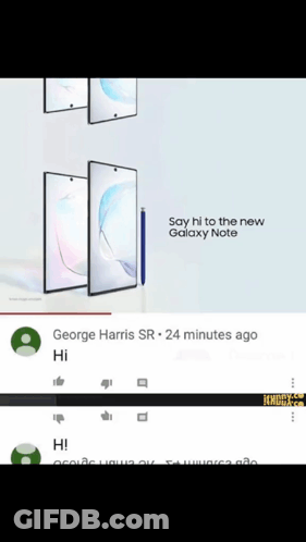 George Harris Sr Hi Hi GIF