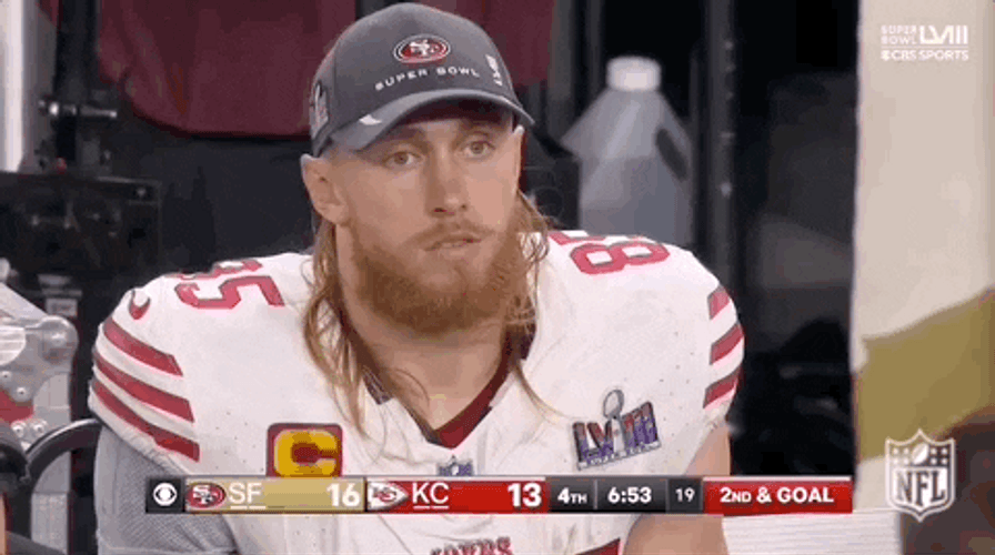 George Kittle Getting Ready To Compete GIF