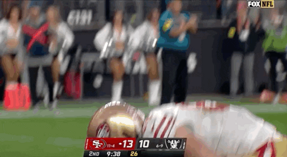 George Kittle Touch Down Celebration GIF