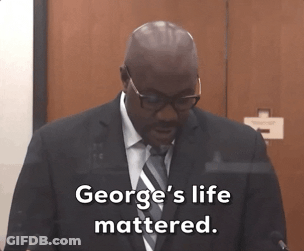 George Life Mattered Philonise Floyd GIF
