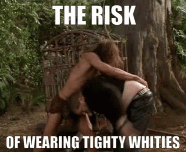 George Of The Jungle Underwear GIF