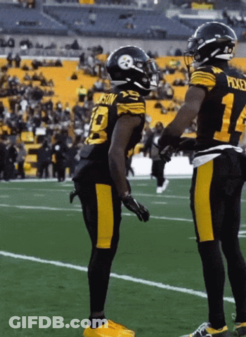 George Pickens Feeling Happy GIF