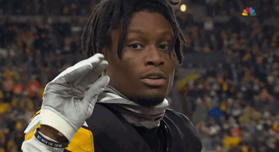 George Pickens Iconic Football Game GIF