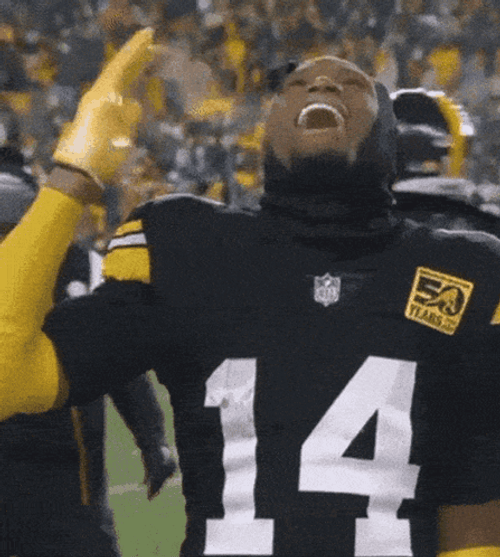 George Pickens Super Happy GIF