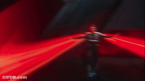 George Russell Red Light GIF