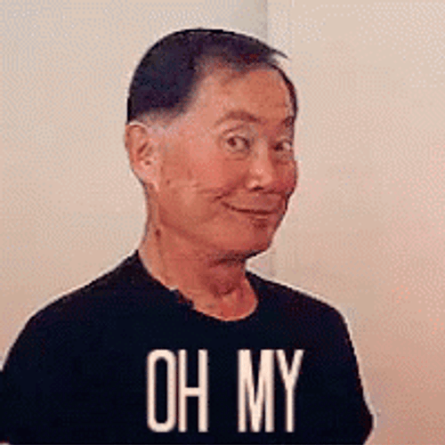 George Takei Saying Oh My GIF