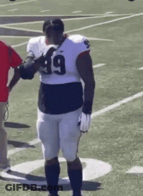Georgia Bulldogs Jordan Davis Dancing GIF