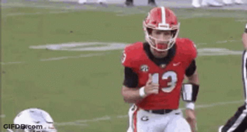 Georgia Bulldogs Stetson Bennett GIF