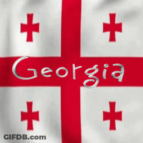 Georgia National Flag GIF