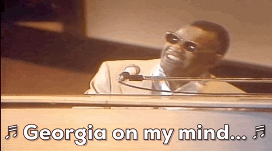 Georgia Ray Charles GIF