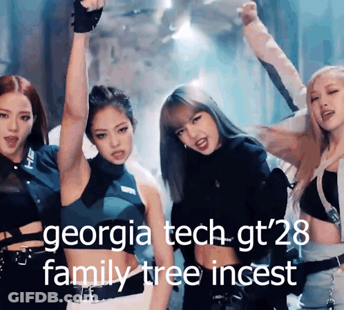 Georgia Tech Gt '28 Family Tree Incest Is Written On A Screen GIF