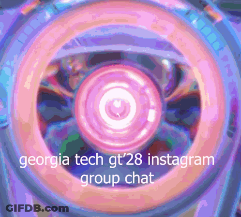Georgia Tech Gt 28 Instagram Group Chat Is Displayed GIF