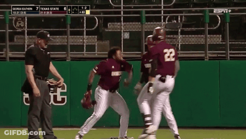 Georgia Tech Vs Texas State Baseball On ESPN GIF