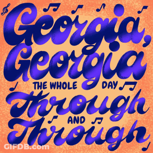Georgia Through The Whole Day GIF