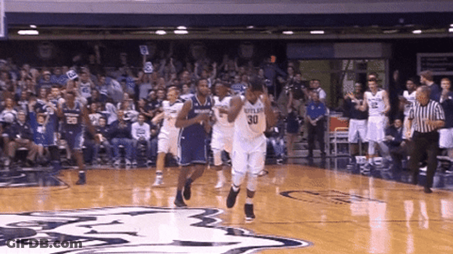 Gerard Butler Playing Basketball GIF