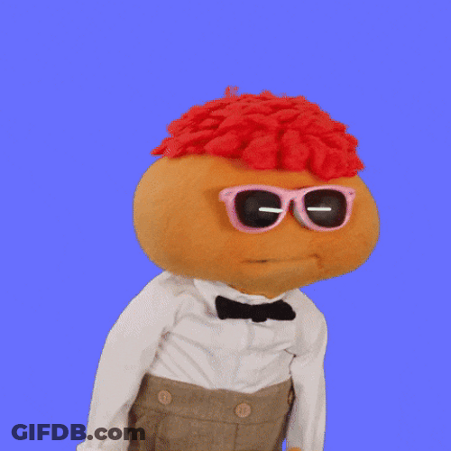 Gerbert The Puppet Diddy Party GIF