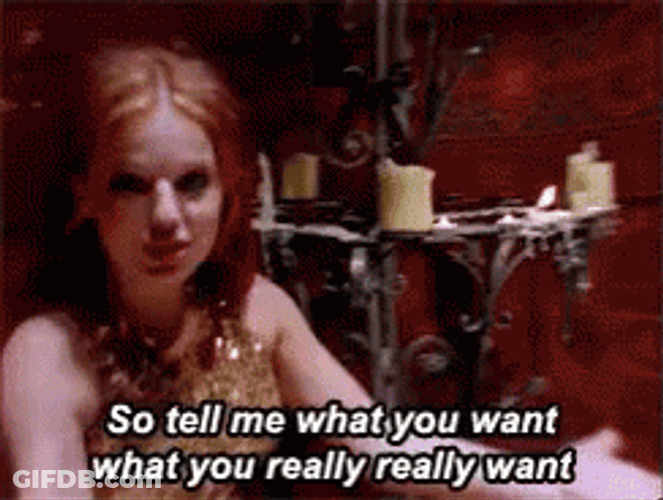 Geri Halliwell Convincing What Do You Want GIF
