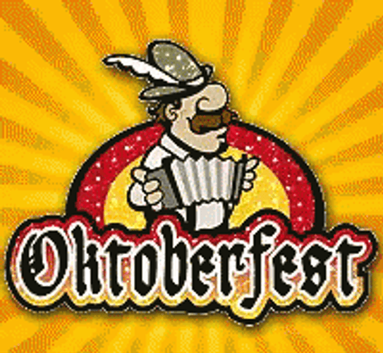 German Cartoon Announcing Oktoberfest GIF