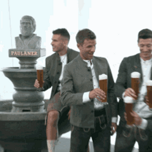 Germans At Oktoberfest GIF