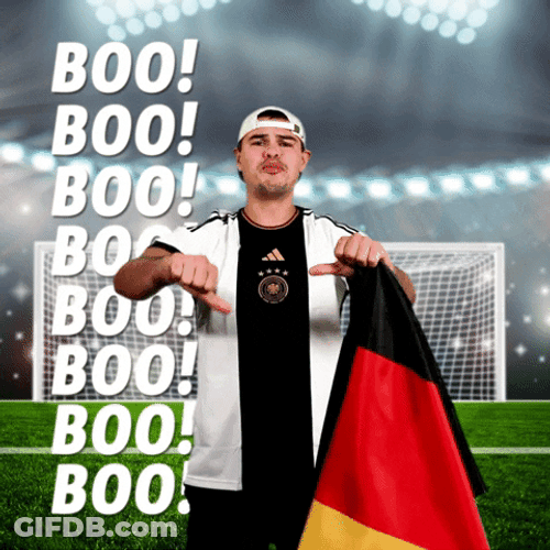Germany National Football Booo Thumbs Down GIF