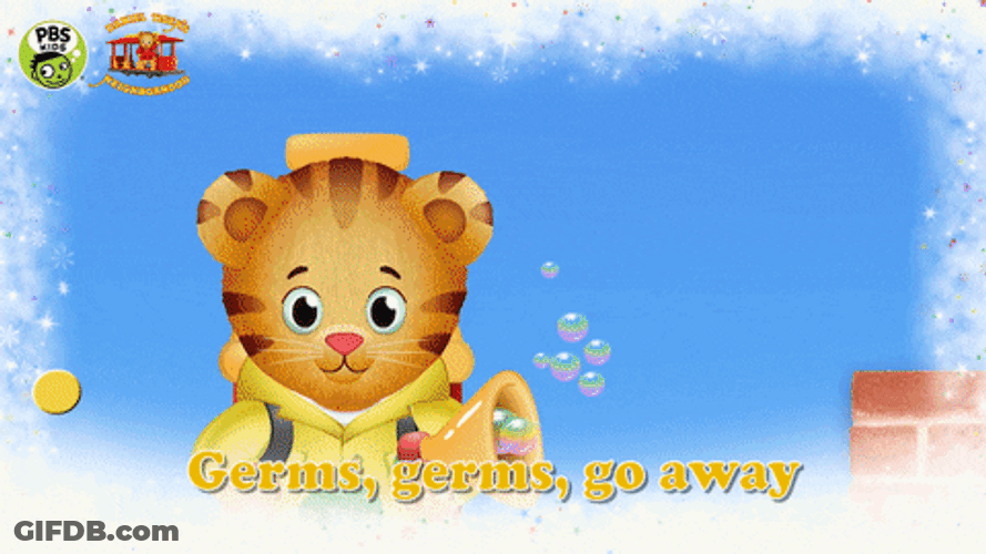 Germs Germs Go Away GIF