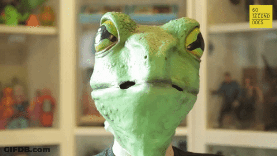 Germs Masked Lizard GIF