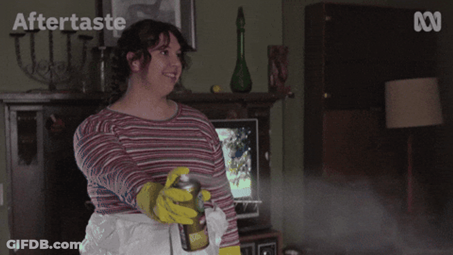 Germs Spraying Aftertaste GIF