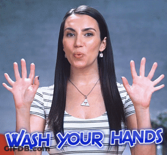 Germs Trish Hershberger Wash Your Hands GIF