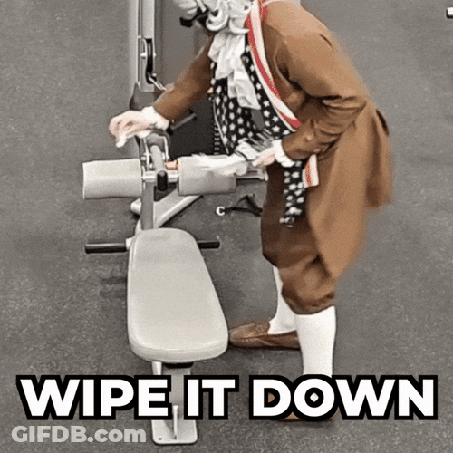Germs Wipe It Down GIF