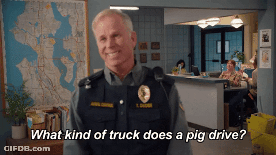 Gerry Dee Delivering Dad Joke GIF