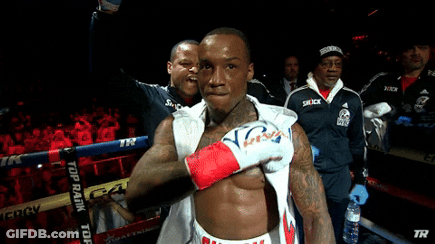 Gervonta Davis Warming Up In Boxing Ring GIF