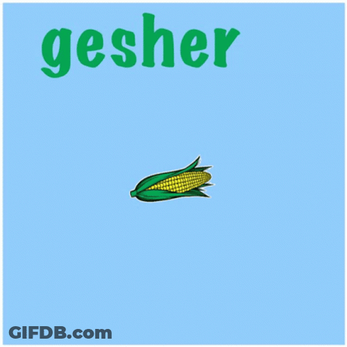 Gesher Means Corn Flashing Mobile Art GIF