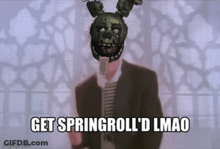 Get A Spring Rolled Fnaf Meme GIF