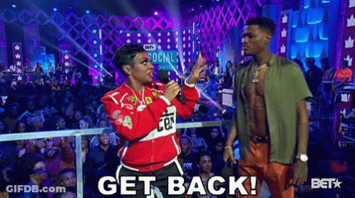 Get Back Go Away GIF