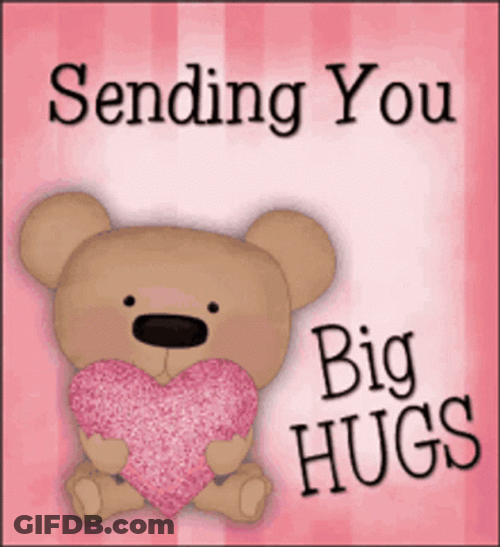 Get Better Soon Sending You A Big Hug GIF
