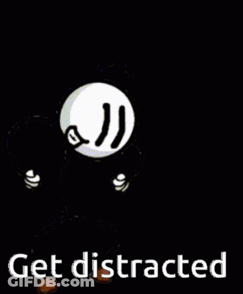 Get Distracted Adhd GIF