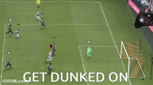 Get Dunked On Soccer Game GIF
