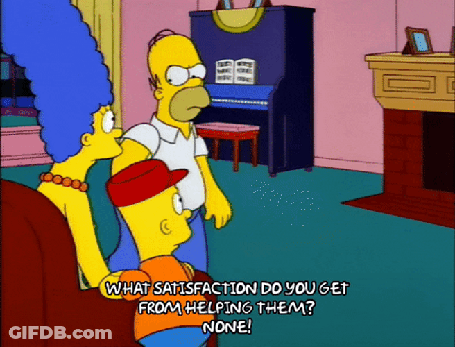 Get Help Angry Homer Simpson GIF