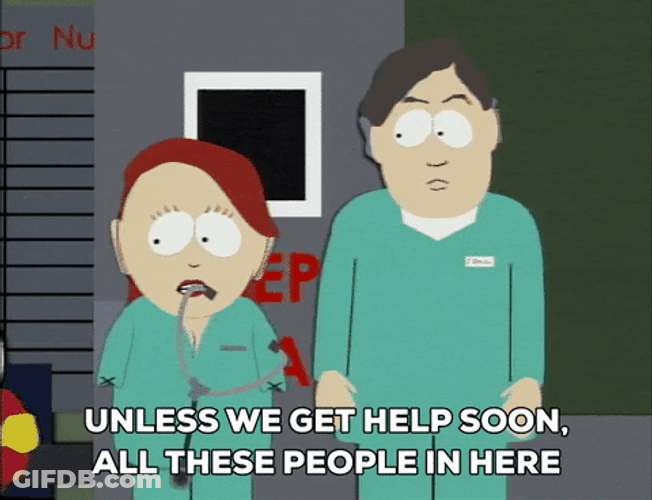 Get Help South Park Nurses GIF