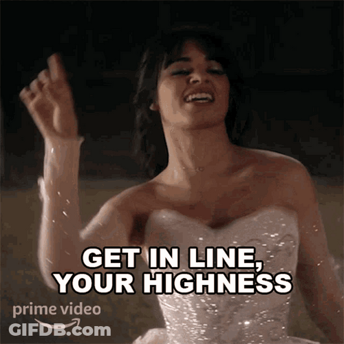 Get In Line Camila Cabello Cinderella Movie GIF