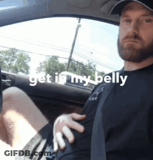Get In My Belly Trey Tucker GIF