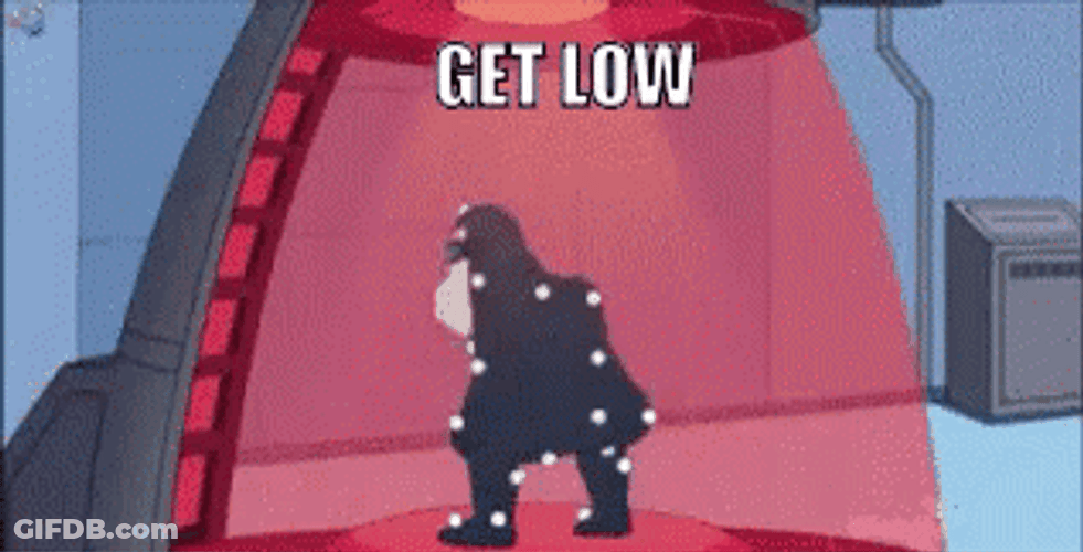 Get Low Animated Man Twerking GIF