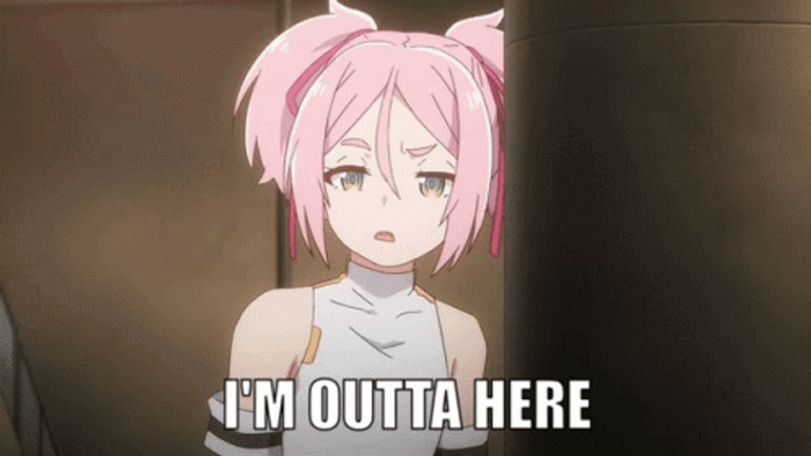 Get Me Out Of Here Anime Girl Momo GIF